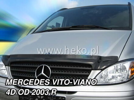 Deflektory kapoty CHEVROLET AVEO  4d  htb 2004r. a vyššie, sedan  a vyššie2006r. (starý model)