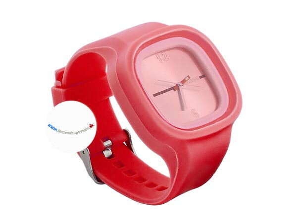 Jelly Watch (Jelly hodinky)- červené