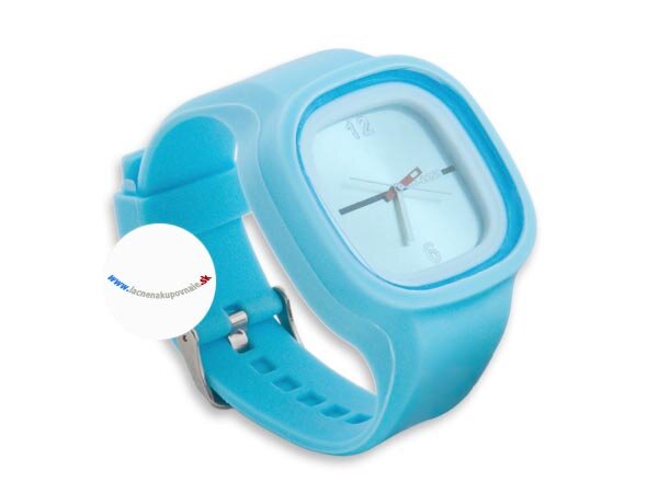 Jelly Watch (Jelly hodinky) - modré
