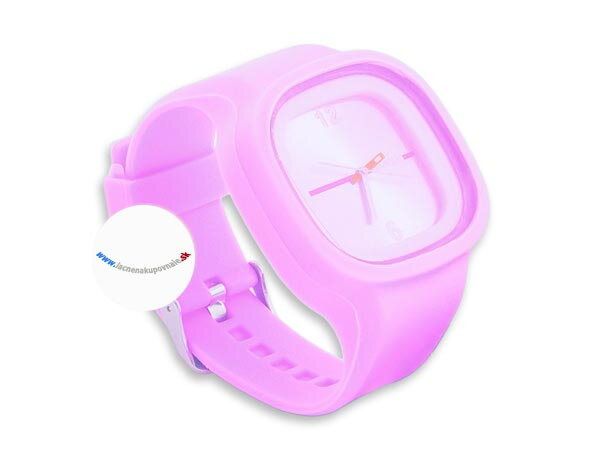 Jelly Watch (Jelly hodinky) - ružové